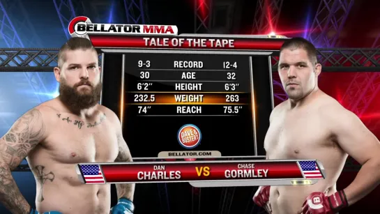 Bellator 143 - Chase Gormley vs Dan Charles