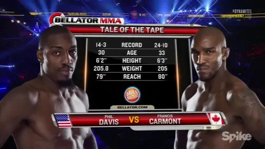 Bellator 142 - Phill Davis vs Francis Carmont