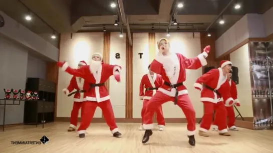 B.A.P - Be Happy Dance Practice Mirrored Xmas Ver