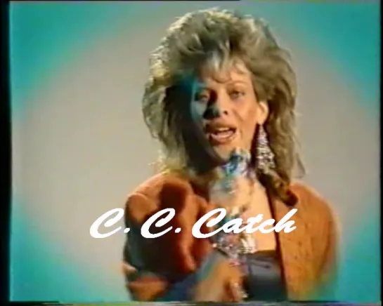 C.C.Catch - Cause Youre Young (ZDF Tele-illustrierte 22.01.1986)