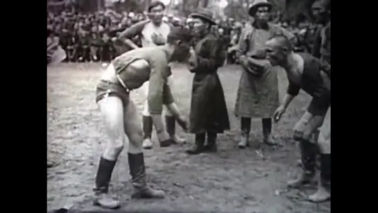 Tuvanian Wrestling Huresh October 1936.