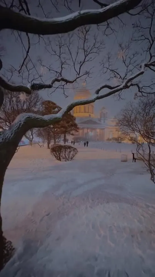 Петербург. зима. Andrei Mikhailov video