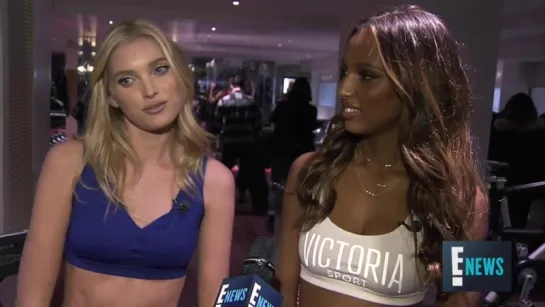 VS Angels Talk Final Workouts Before Fashion Show in Paris - E! Live from the Red Carpet