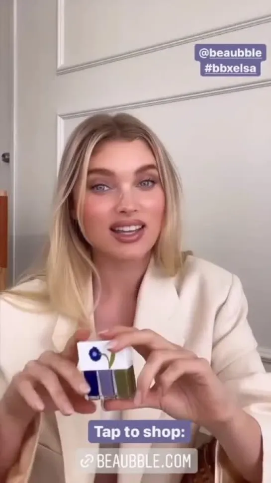 Elsa Hosk x Beaubble nails collaboration 2021