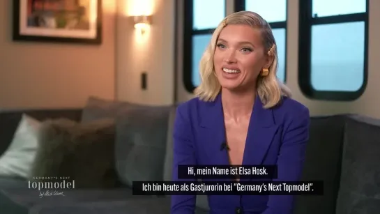 ＂Sie hat mir die Sprache verschlagen＂ - Elsa Hosk coacht heute die Models ｜ GNTM 2023 ｜ ProSieben