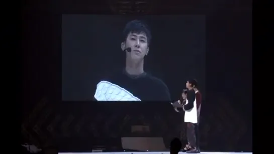 Fanmeeting Garden Thank you Yunho for helping me to understand what the MC talking about