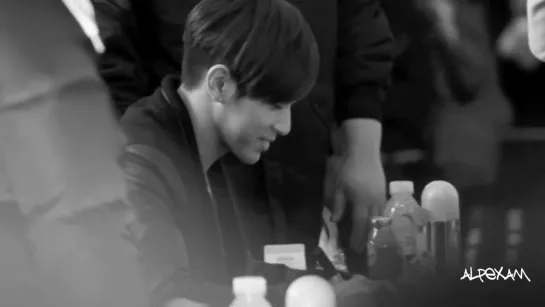 [FanCam] 121208 YOONHO at IFC Mall FanSign