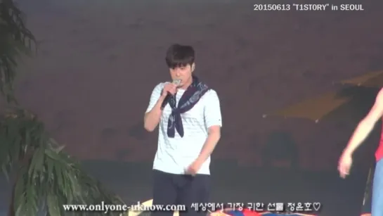 [fancam] 20150613 T1ST0RY - ! in SEOUL - 여름노래 메들리[YUNHO]