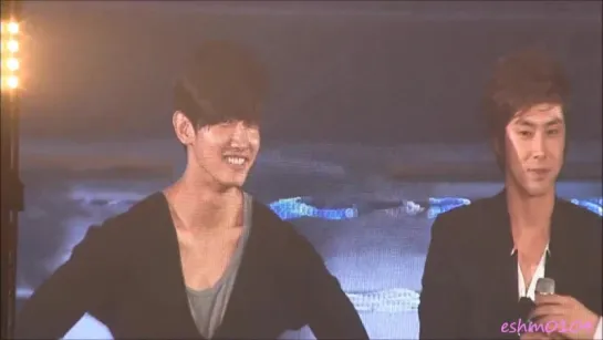 [Fancam]120527 SS4 Seoul Encore 『YouI』 dance practice with TVXQ