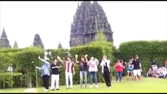 Lanjutan prambanan - 240319 suju tvxq superjunior elf cassie smtown jogja prambanan indonesia