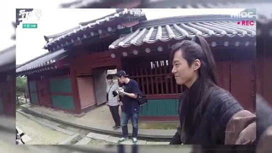 [BTS] 150717 За кулисами съёмок 화정/Hwajung - Конмён, Канджун