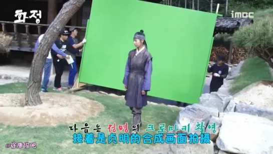 [BTS] 150612 За кулисами съёмок 화정/Hwajung - Канджун