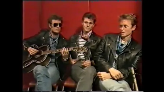 live out of the "Schlachthaus" 1988 touring , Stay on these roads Tour.... interview Germany