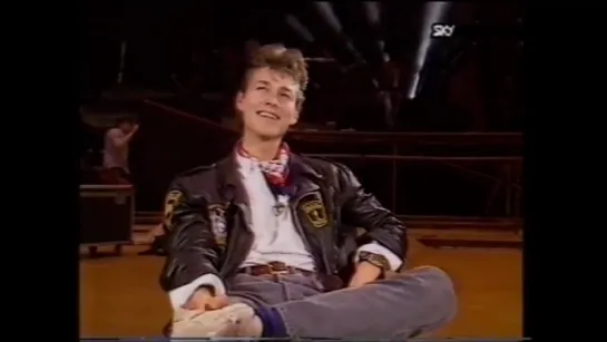 Morten Interview ... another small one «Nescafe Roadshow 1988»