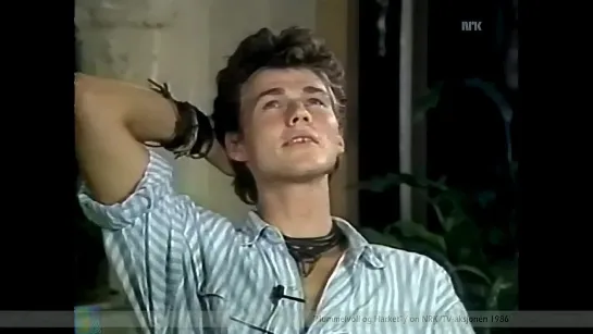 [2] the interview w/ MORTEN HARKET @ NRK "TV-aksjonen 1986" (NOR)