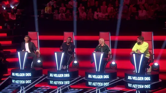 Oskar (23) rocker alle- – En fryd å høre på deg! (The Voice 2019)