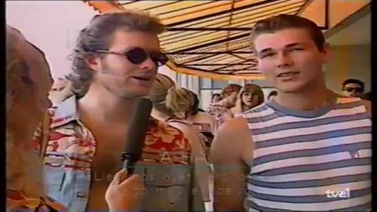 a-ha TVE Rockopop Rock in Rio II 1991 Interview