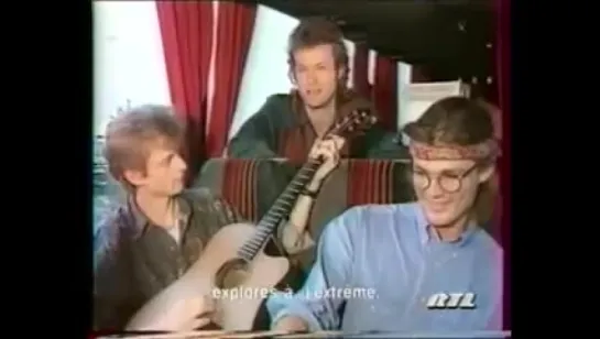 A-ha Interview On the French TV show "Blue Jeans" 23/06/91