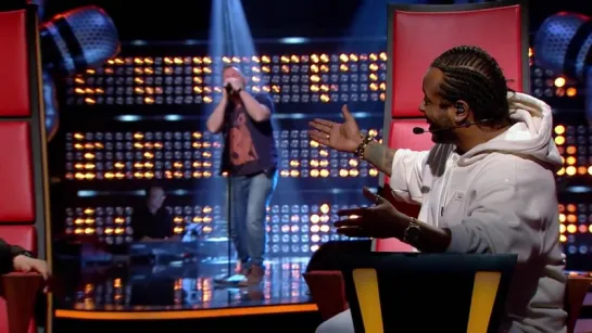 Michael Eriksen - Where The Streets Have No Name (The Voice Norge 201)   Blind Audition 3