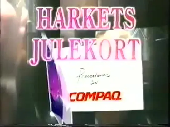 Harkets Julekort, Christmas concert, 16.12.95