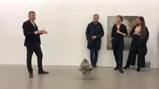 Magne Furuholmen, exhibition "Sorgenfrei". Asker Sentrum 21.11.18 (trafo kunsthalle)