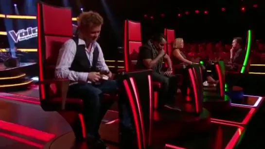 Andrew Hill Two Blind Audition The Voice Norway 2012(1)