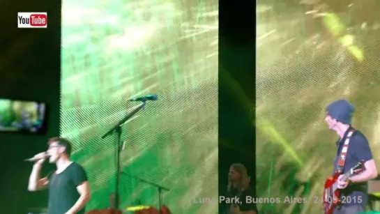 a-ha live - Forest Fire (HD) Luna Park, buenos Aires -24-09-2015