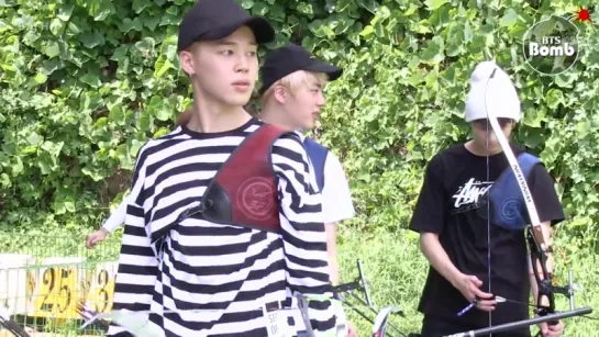 [BANGTAN BOMB] Practicing Archery for 2016 ISAC