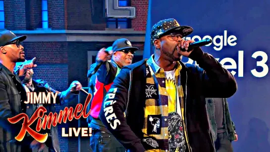 Живое выступление группы Wu-Tang Clan, в шоу «Jimmy Kimmel Live!» (2018)