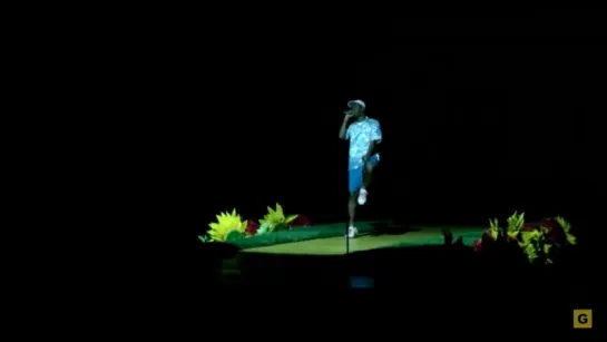 Выступление Tyler, The Creator с новой песней на модном показе «Golf Le Fleur»