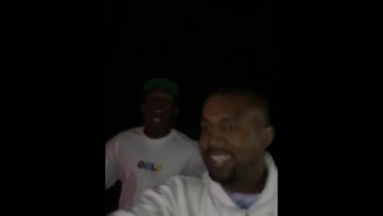 Kanye West & Tyler, The Creator Racing At «Coachella»