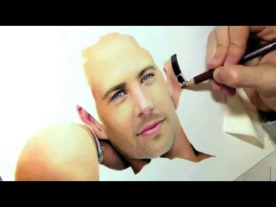 Drawing Paul Walker