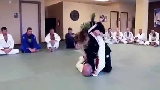 Blue belt demonstration