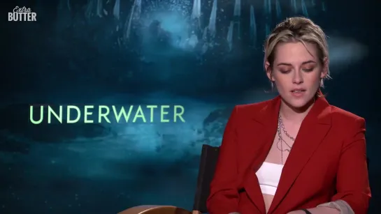 Kristen Stewart- Making Underwater was Absolutely Horrible - Extra Butter Interview