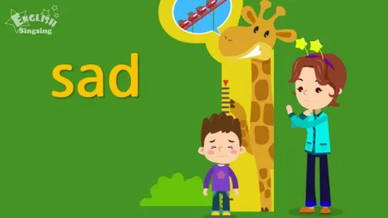 Kids vocabulary - Feel (Feelings or Emotions) - Are you happy- - English video for kids