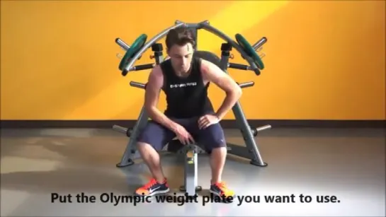 Steelflex Plate Load Series Instruction Video-PLIP (Chest Incline Press Machine)