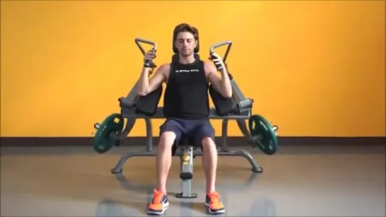 Steelflex Plate Load Series Instruction Video-PLTE (Triceps Extension Machine)