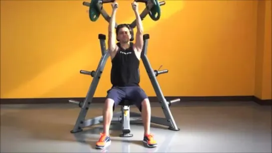 Steelflex Plate Load Series Instruction Video-PLSP (Shoulder Press Machine)