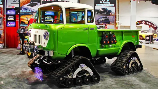 Motortrend on SEMA 2014 4 Trucks, Tires, Winches & Offroad Suspension Upgrades with Fred [BMIRussian]