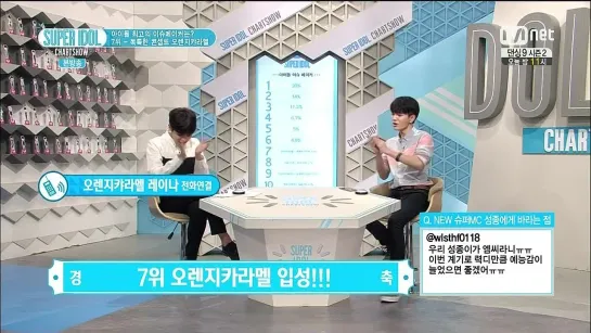 [01.08.14] Super Idol Chart Show ep.23 (MC Sungjong) @ Mnet