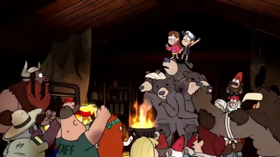 Трейлер № 1 2 сезон 20 серия  Gravity Falls