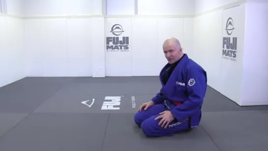 John Danaher - side control escape  (solo) and shadow wrestling