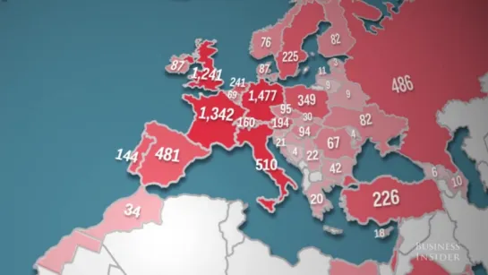 Here's an animated map of all the McDonald's in the world.