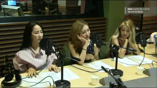 150813| Wonder Girls на радио Санни (SNSD) FM Date