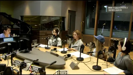 150812| Wonder Girls на радио MBC Shimshimtapa c Джуненом