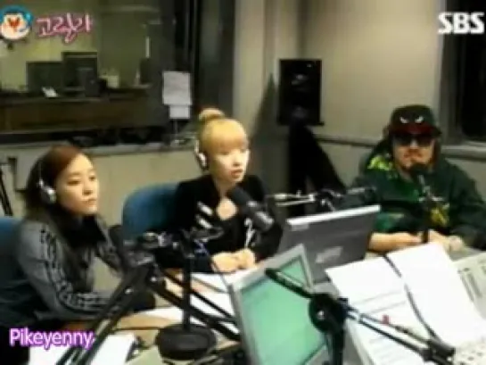 [20110406] Wonder Girls SunYe and Super Junior HeeChul  Young Street Radio FM [Part 7]