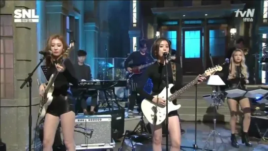 151010  Wonder Girls - Nobody + Tell Me + I Feel You @ SNL Korea