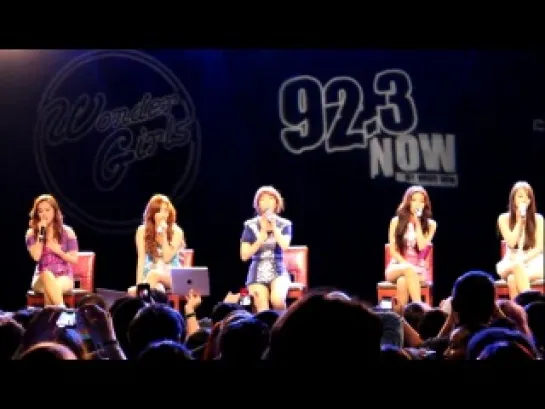 121018 Wonder Girls - Ouch @ Hard Rock Cafe NEw York (TY's Birthday)