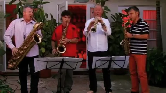 The Italian Saxophone Quartet performing Libertango by Astor Piazzolla