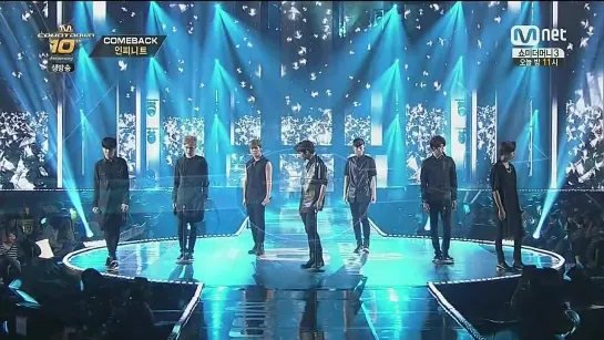 [24.07.14] INFINITE - Diamond + Back + Up Next @ Mnet M!Countdown